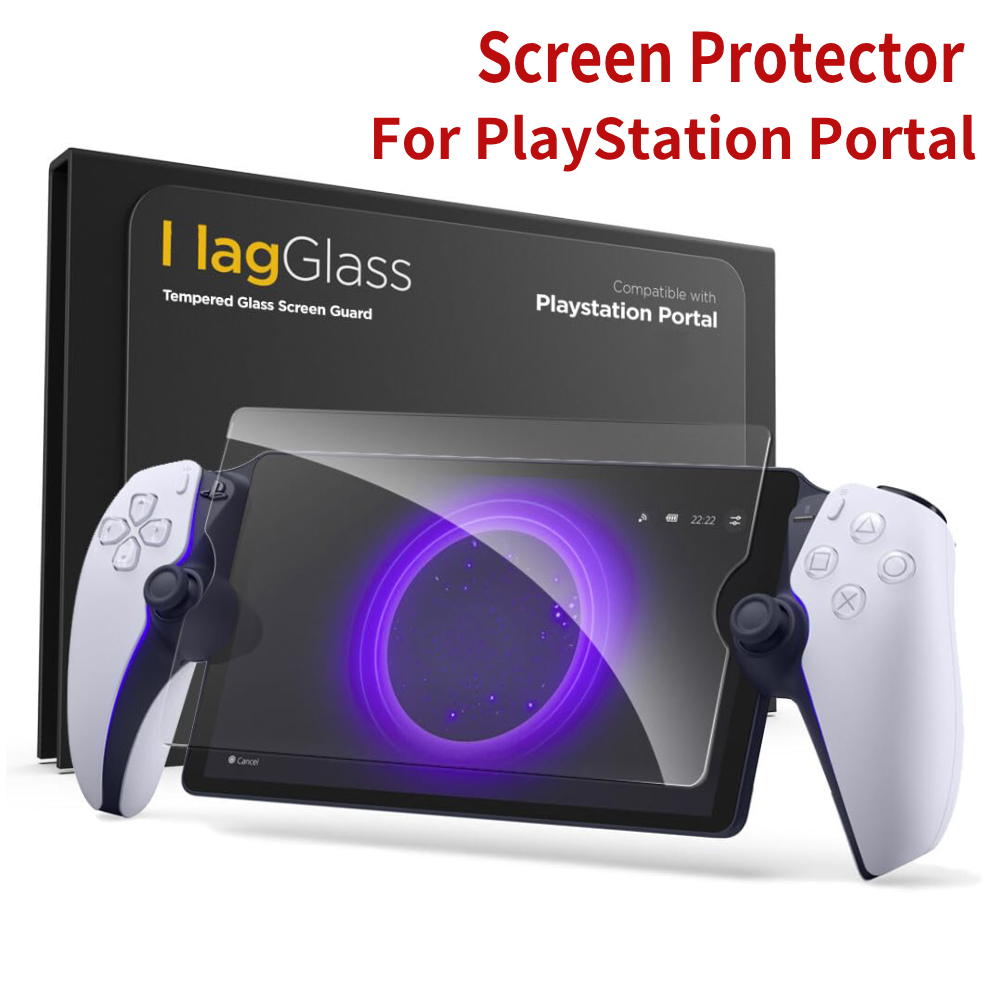 Gaming Accessories Console - ป้องกันหน้าจอกระจกนิรภัยสําหรับ PlayStation Portal รีโมทคอนโซลเกม HD Clear