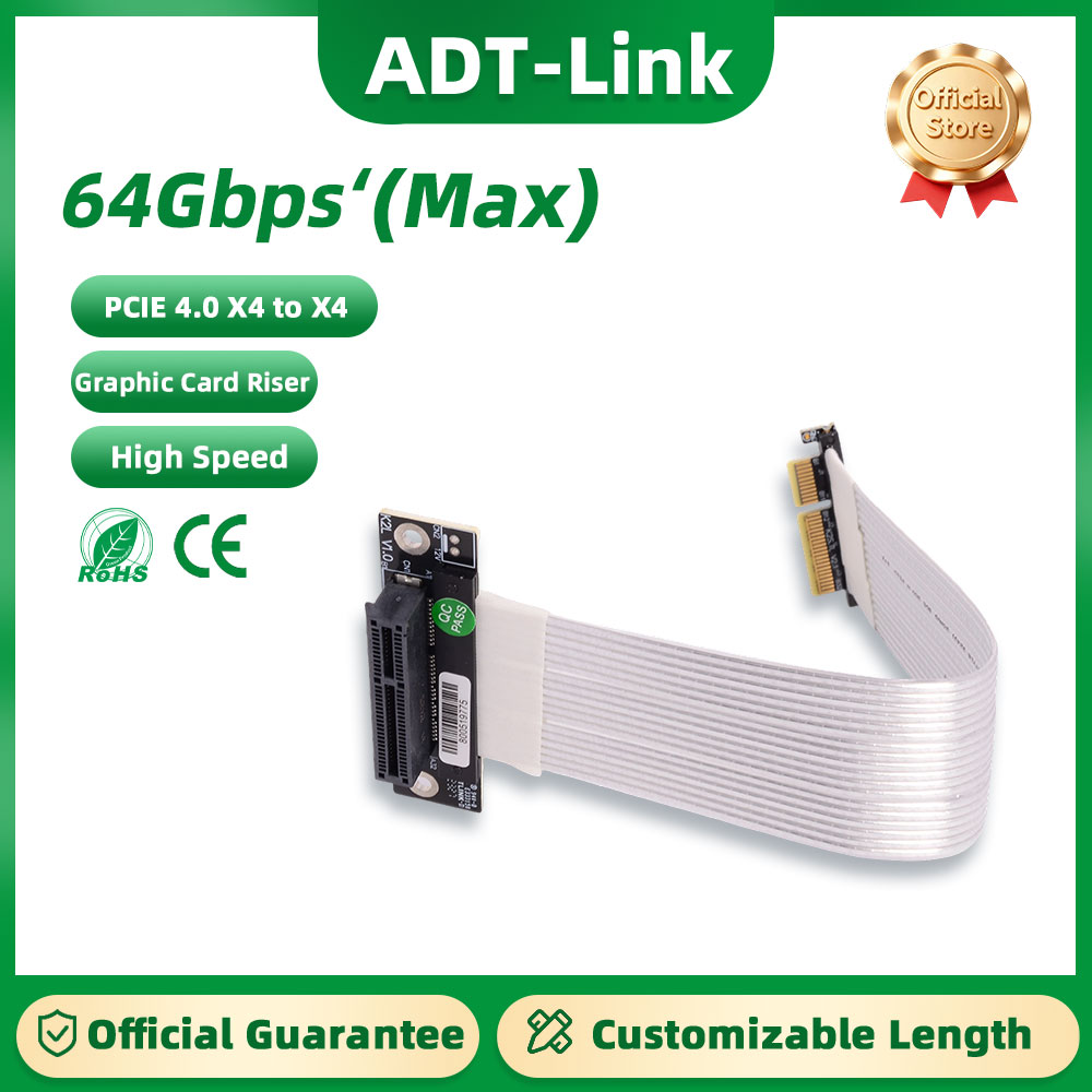 Pcie Extension Cable - ADT-Link K22SL-TL PCIE 4.0 X4 ถึง