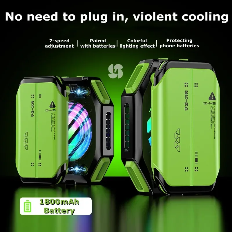 Gaming Accessories For Mobile - X111 โทรศัพท์มือถือ Magnetic Semiconductor Cooling พัดลมหม้อน้ํา