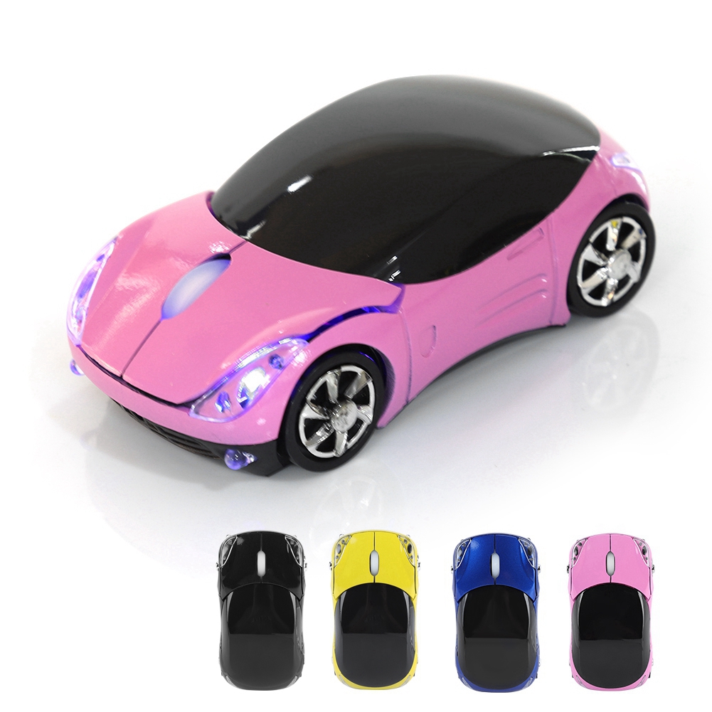 Gaming Accessories Pink - เมาส์ไร้สาย 2.4G เมาส์ออปติคอล 1600DPI สำหรับแม็ค/ME/พีซี/แท็บเล็ตเมาส์ไร้สายเมาส์แบบพกพาเมาส์ออปติคอล