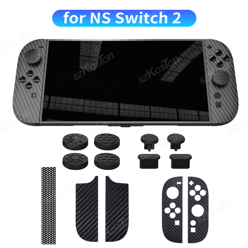 Gaming Kit Accessories Nintendo Switch - ฝาครอบกันฝุ่นสําหรับ NS Switch 2 6in1 ป้องกันฝุ่น