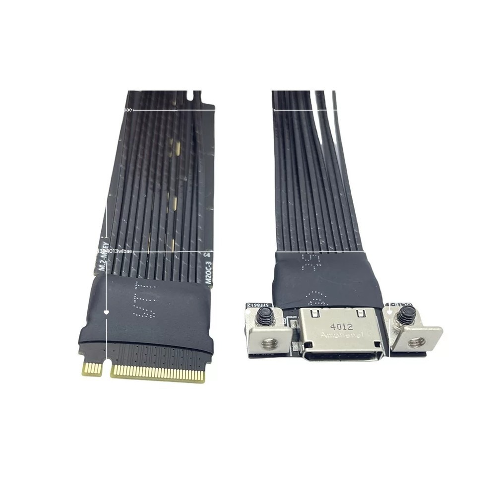 สายต่อขยาย M.2 เป็น Oculink NV - Pcie Extension Cable บทวิจารณ์และราคา