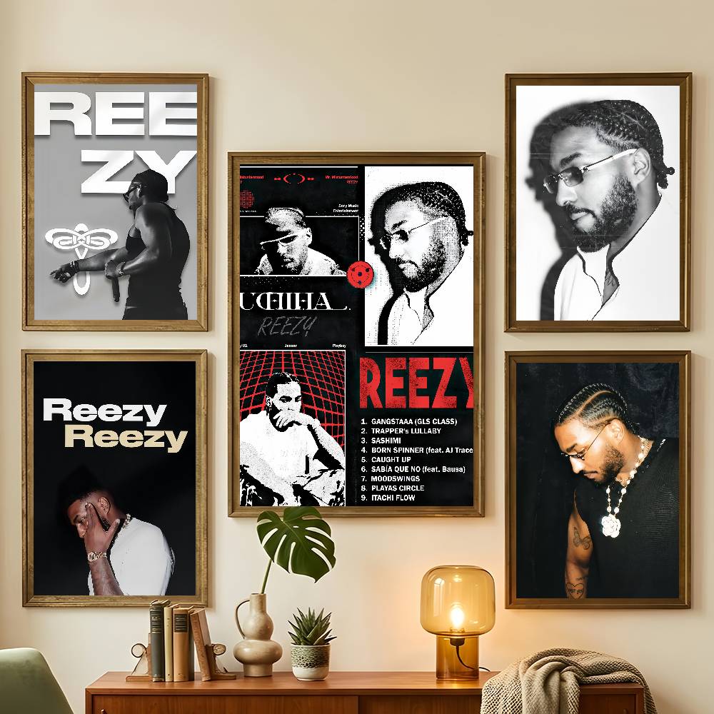 โปสเตอร์เพลงแร็ปเปอร์ R-Reezy  - Gaming Accessories Bedroom บทวิจารณ์และราคา