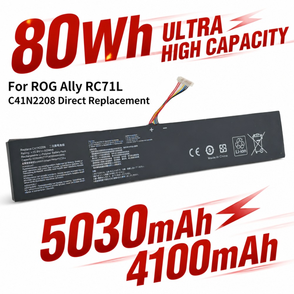 80Wh 5030mAh 4100mAh สำหรับ AS - Gaming Accessories Asus บทวิจารณ์และราคา