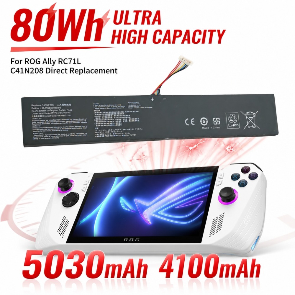 80Wh 5030mAh 4100mAh สำหรับ AS - Gaming Accessories Asus บทวิจารณ์และราคา