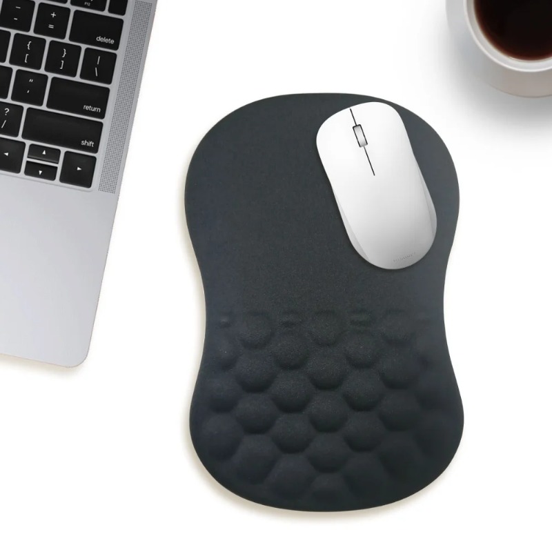 แผ่นรองเมาส์พร้อมที่รองข้อมือต - Wrist Rest Ergonomic บทวิจารณ์และราคา