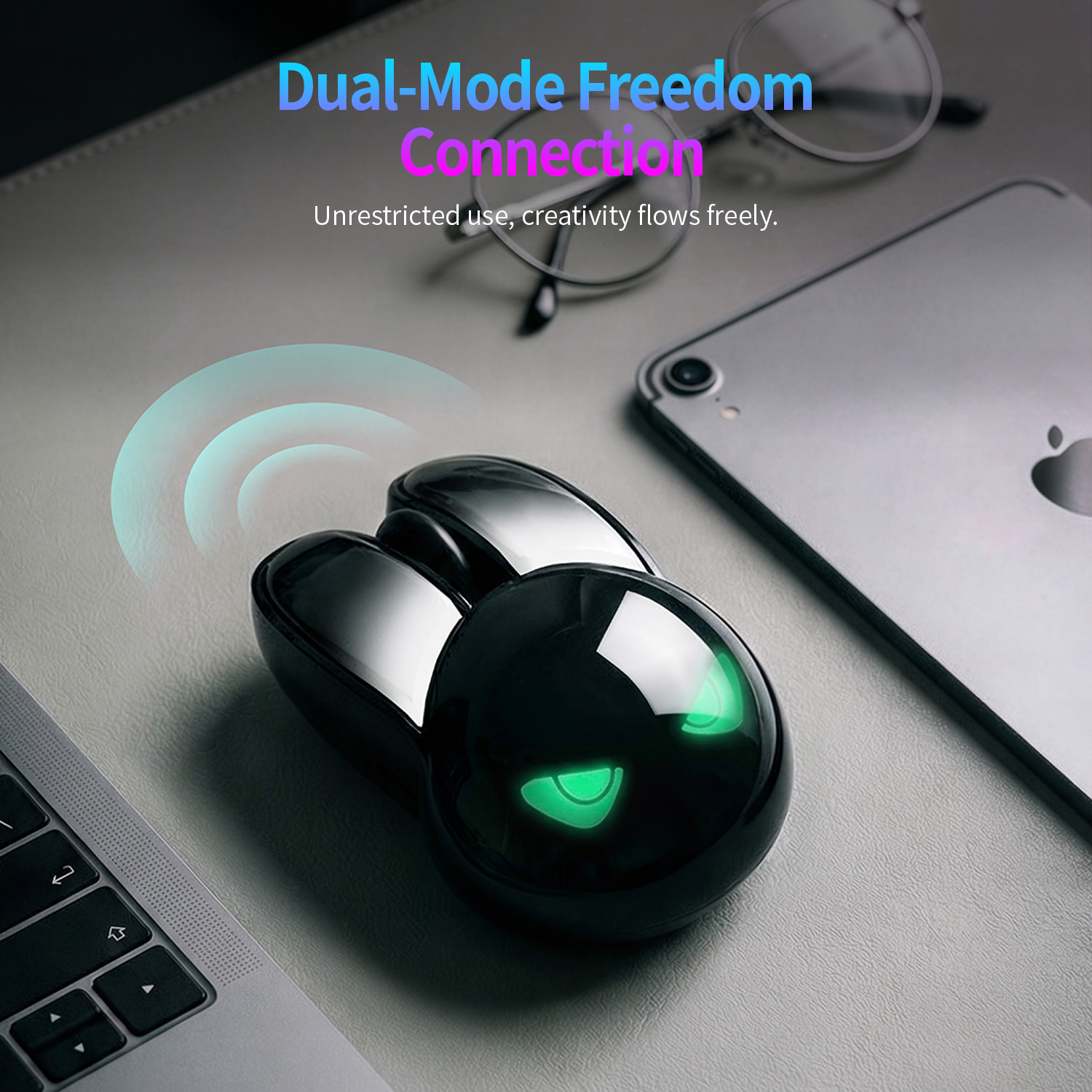 MOFII M6C เมาส์โหมดคู่ Evil Ra - Gaming Accessories Pink บทวิจารณ์และราคา