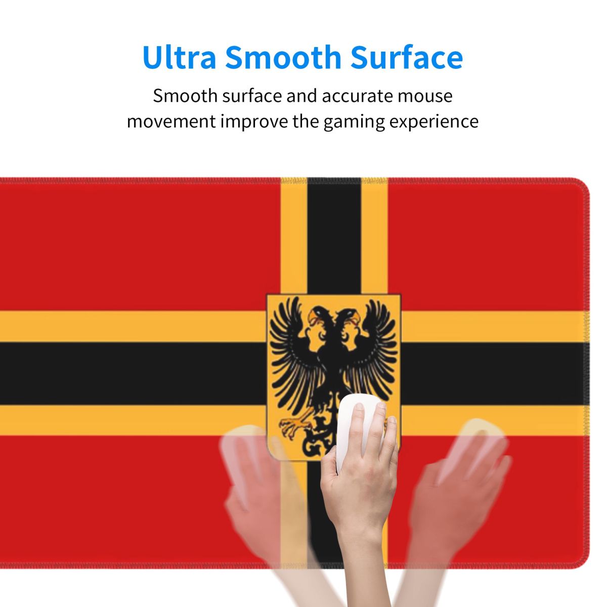 แผ่นรองเมาส์ขนาดใหญ่ ลายธงชาติ - Gaming Accessories Germany บทวิจารณ์และราคา