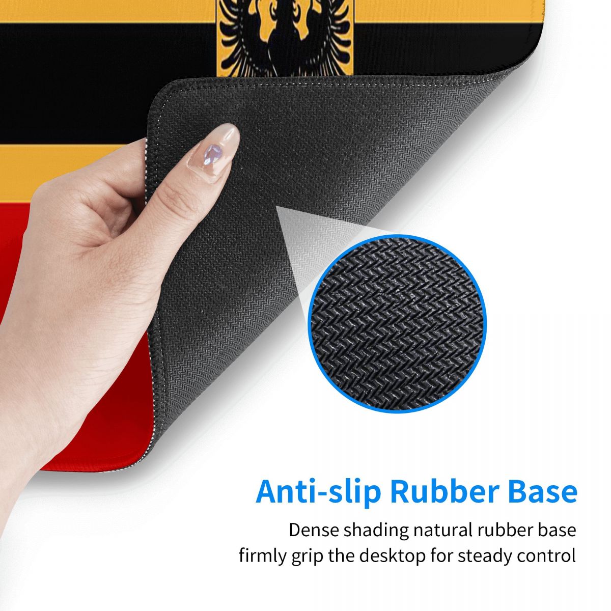 แผ่นรองเมาส์ขนาดใหญ่ ลายธงชาติ - Gaming Accessories Germany บทวิจารณ์และราคา