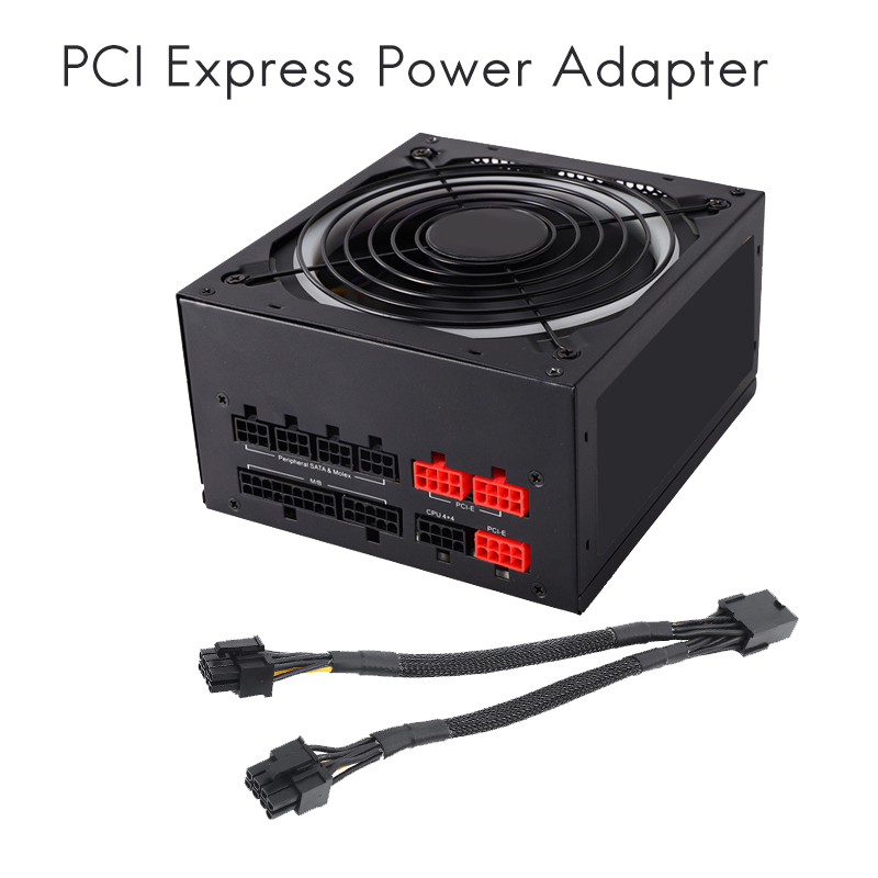 SMIEA 1PCS GPU PCIe 8 พินหญิงค - Pcie Extension Cable บทวิจารณ์และราคา