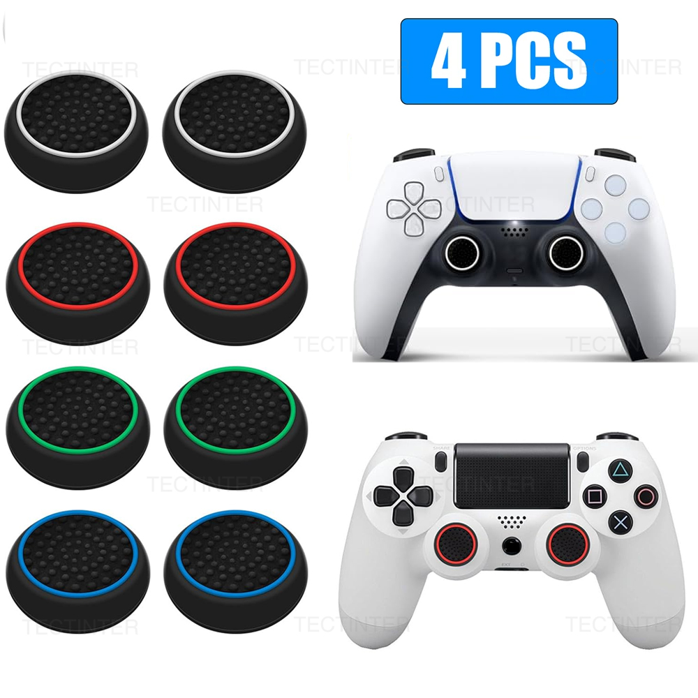 ปลอกซิลิโคนแบบอนาล็อก 4 ชิ้น ส - Gaming Accessories For Xbox Series X บทวิจารณ์และราคา