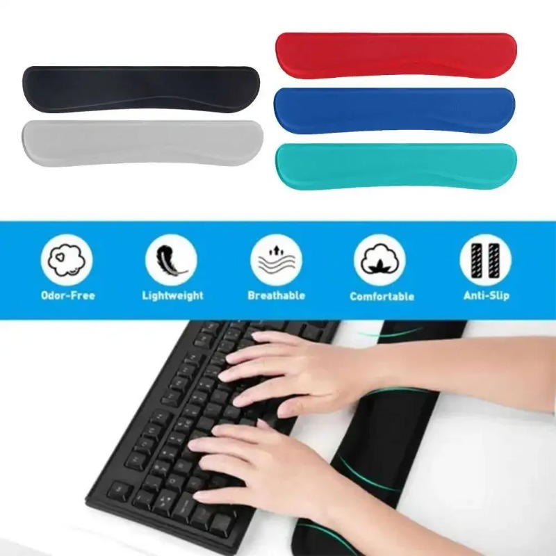 แผ่นรองเมาส์กันลื่น แผ่นรองข้อ - Wrist Rest Ergonomic บทวิจารณ์และราคา