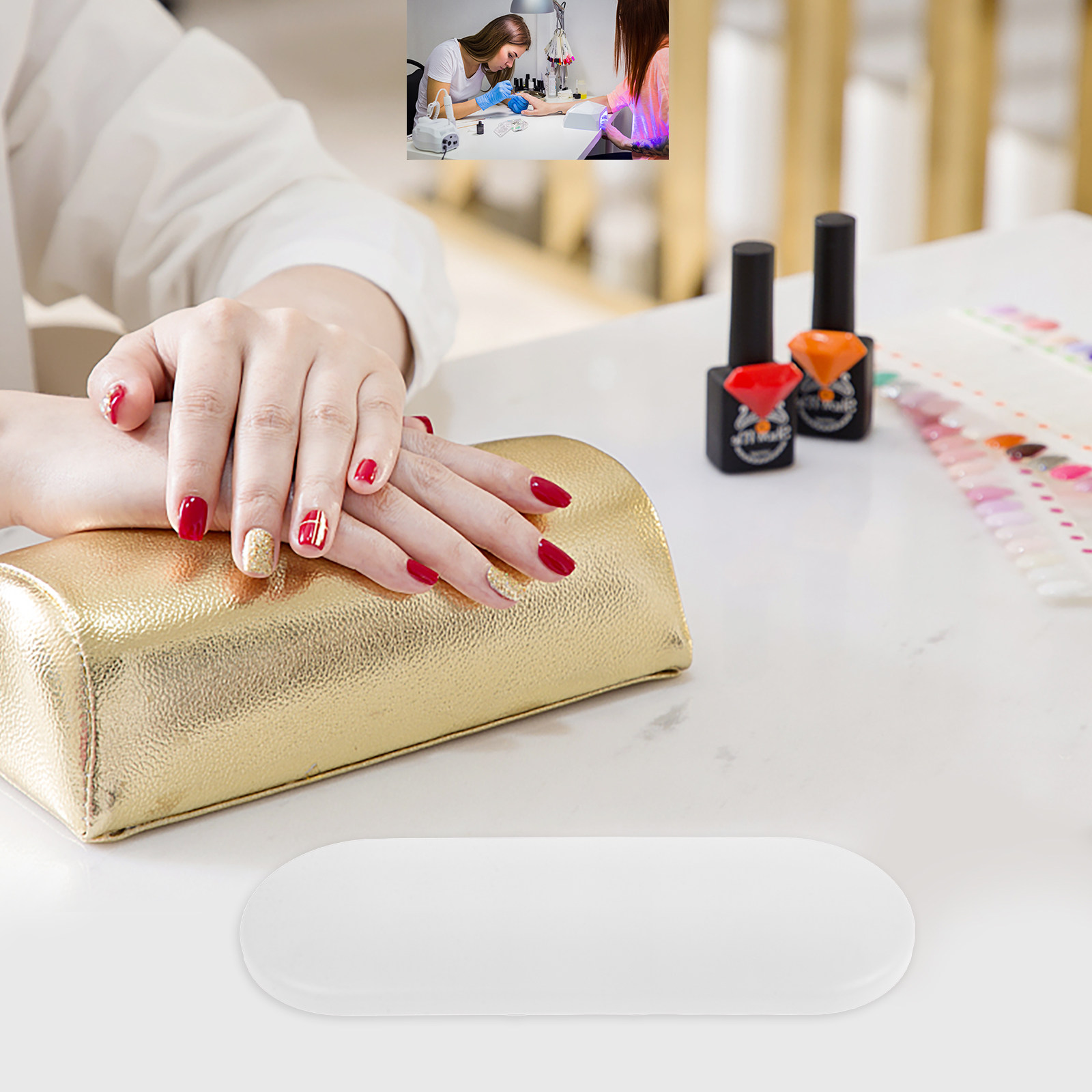 ที่วางมือทำเล็บแบบพับได้ สำหรั - Wrist Rest Ergonomic บทวิจารณ์และราคา