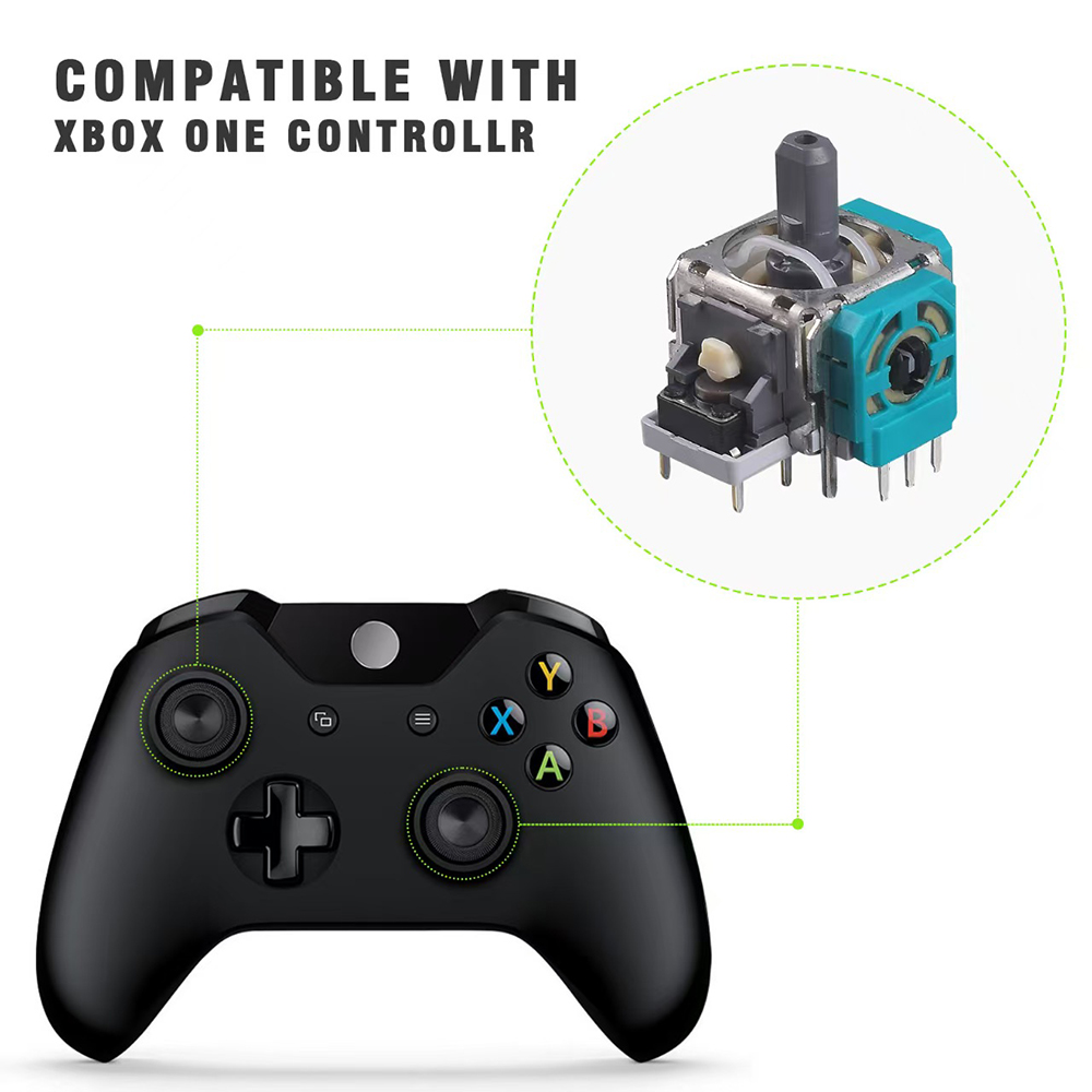 10pcs 3D Analog จอยสติ๊ก Thumb - Gaming Accessories For Xbox Series X บทวิจารณ์และราคา