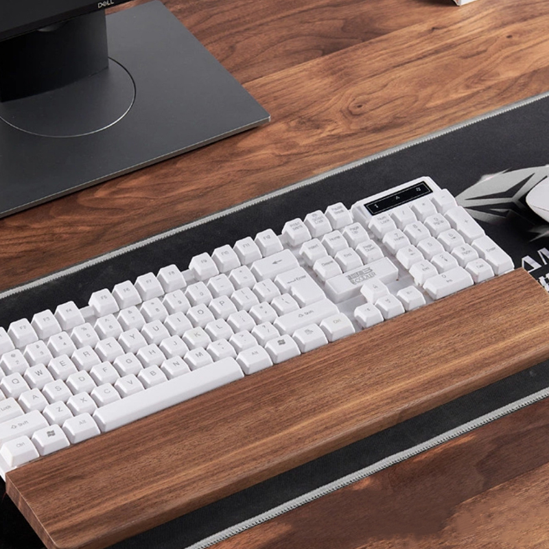30/36/44 ซม.วอลนัทคีย์บอร์ด RE - Wrist Rest Ergonomic บทวิจารณ์และราคา