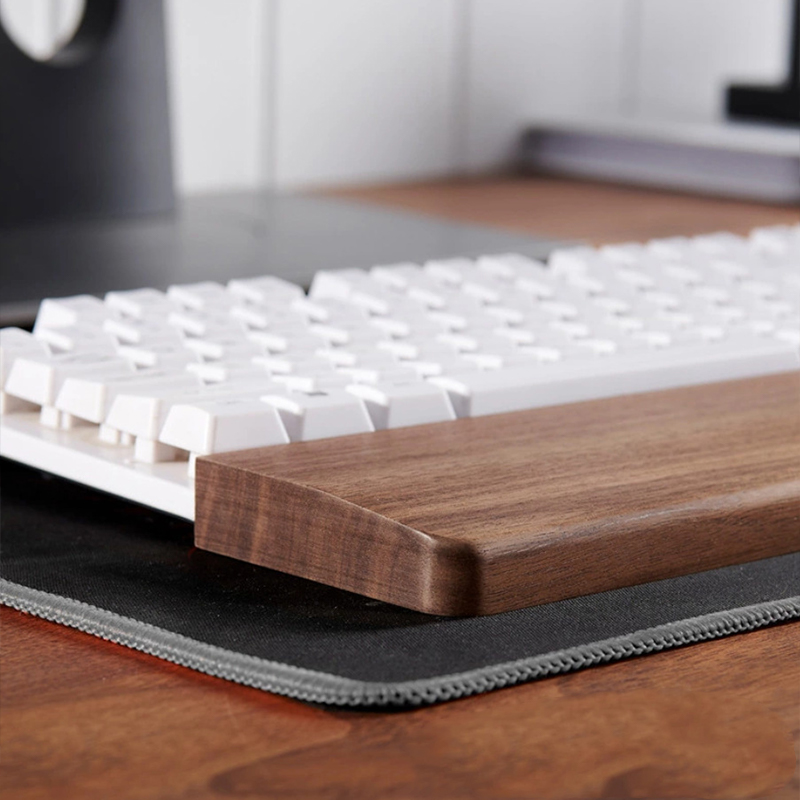 30/36/44 ซม.วอลนัทคีย์บอร์ด RE - Wrist Rest Ergonomic บทวิจารณ์และราคา