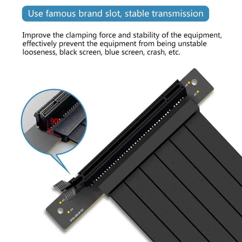 สายริเซอร์ PCI สำหรับ EXPRESS  - Pcie Extension Cable บทวิจารณ์และราคา