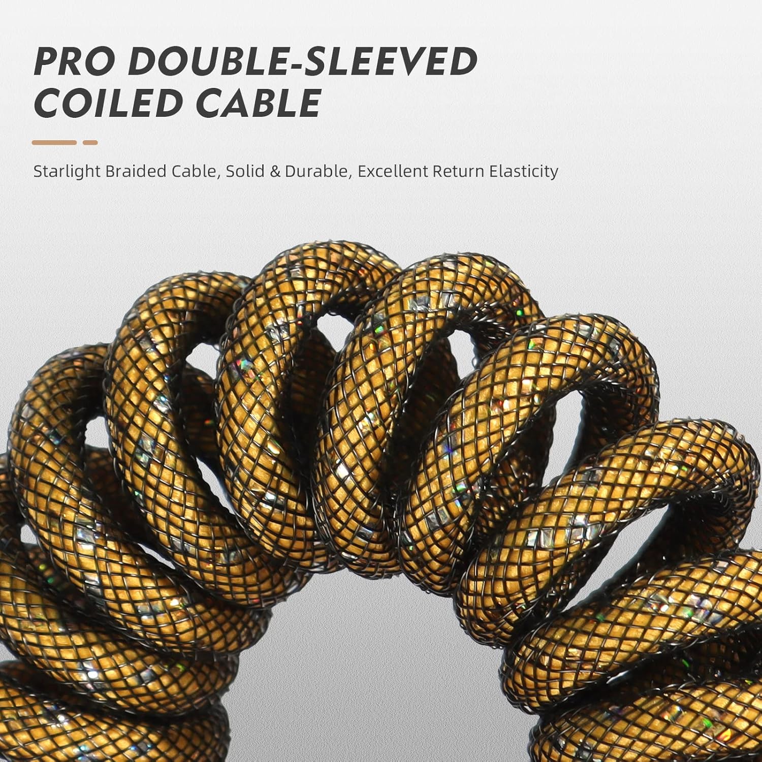 สาย USB-C แบบขดลวด ATTACK SHAR - Cable Sleeve Braided บทวิจารณ์และราคา