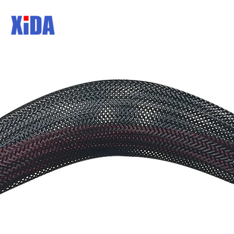 5/10M สีดำลวด PET ฉนวน Braid S - Cable Sleeve Braided บทวิจารณ์และราคา