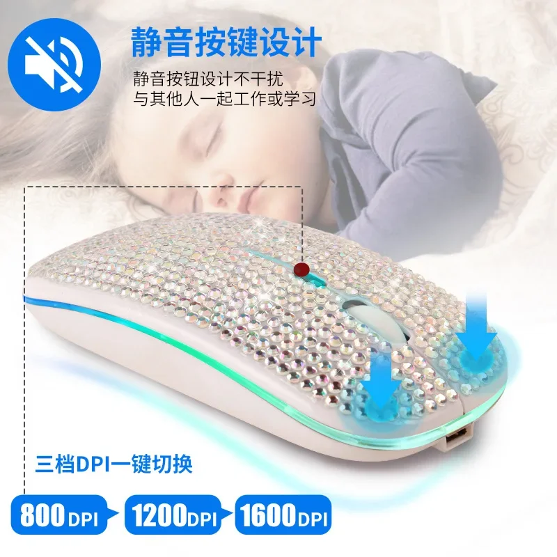 การชาร์จและปิดเสียงเมาส์ Bluet - Gaming Accessories Pink บทวิจารณ์และราคา