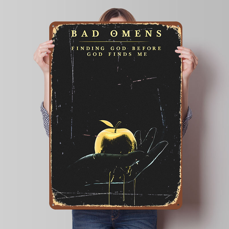 ป้ายโลหะวินเทจลาย Bad Omens ตก - Omen Gaming Accessories บทวิจารณ์และราคา