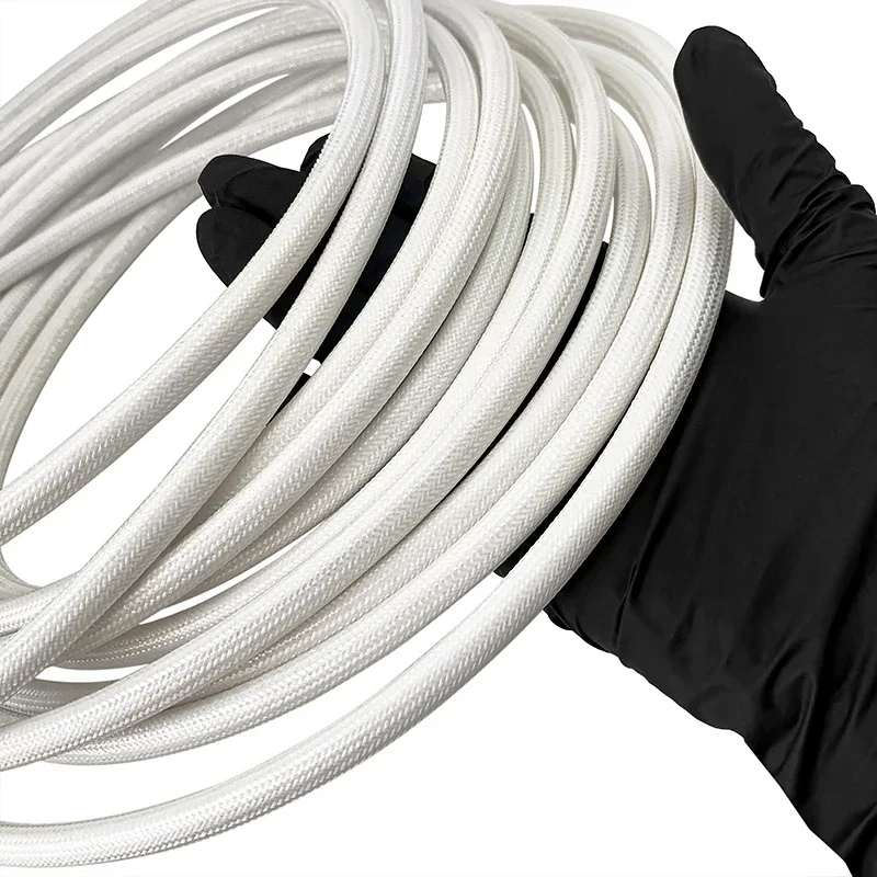 7000V 200 องศาอุณหภูมิ ID 2 มม - Cable Sleeve Braided บทวิจารณ์และราคา