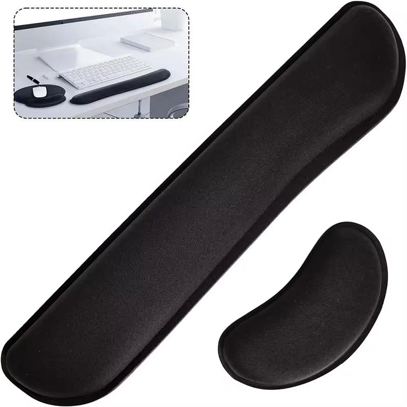 แผ่นรองเมาส์เมมโมรี่โฟมสำหรับค - Wrist Rest Ergonomic บทวิจารณ์และราคา