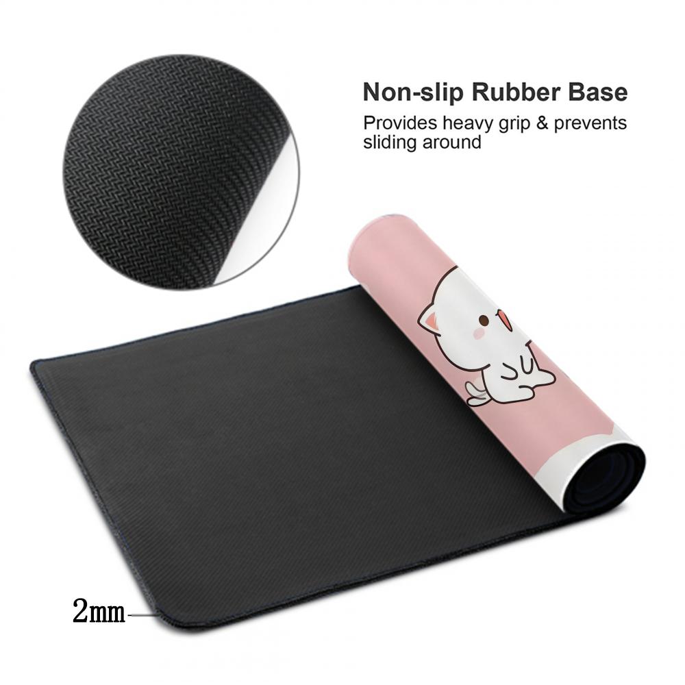 แผ่นรองเมาส์เกมมิ่ง XXL ลายคาว - Gaming Accessories Pink บทวิจารณ์และราคา
