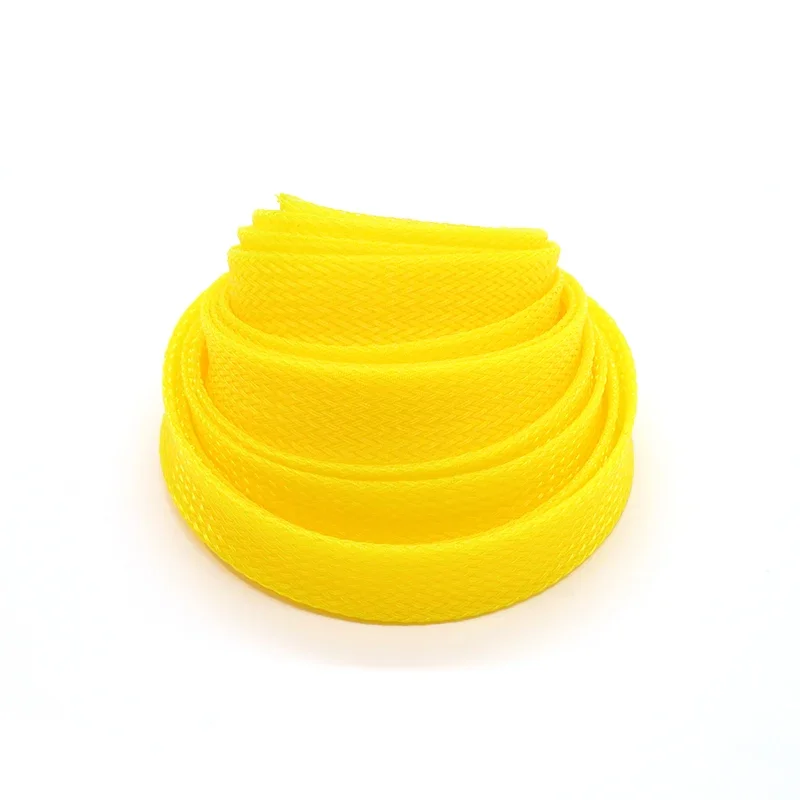1 ~ 50m สีเหลืองสัตว์เลี้ยง Br - Cable Sleeve Braided บทวิจารณ์และราคา