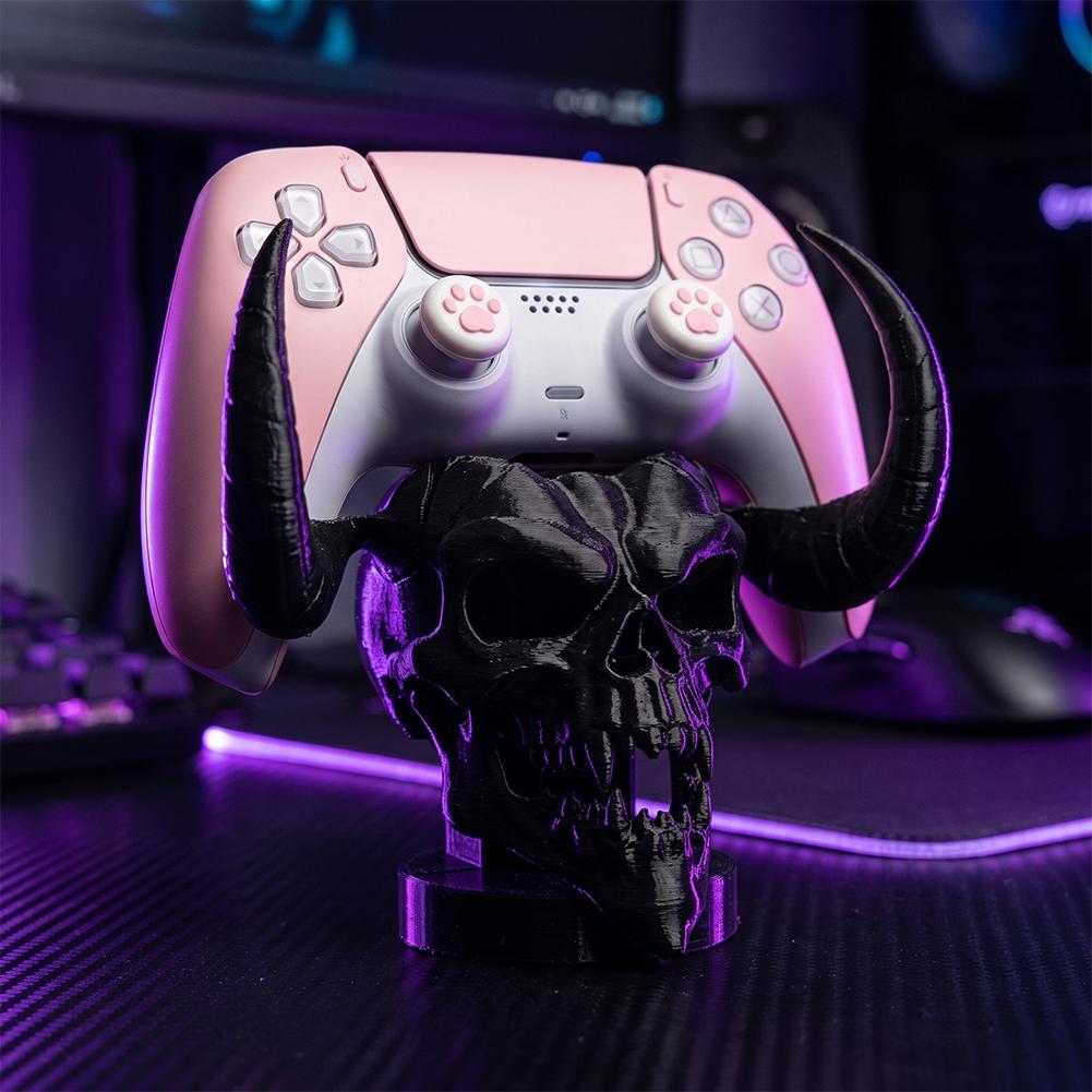 ที่วางจอยเกมรูปหัวกะโหลกปีศาจส - Gaming Accessories Bedroom บทวิจารณ์และราคา