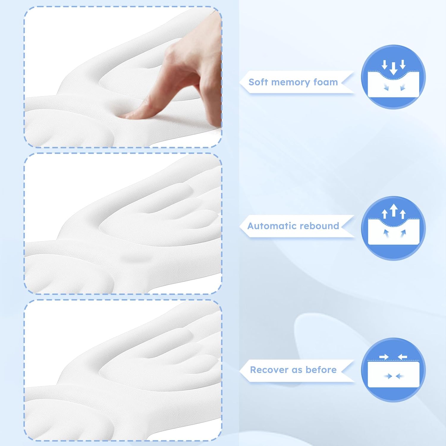 แผ่นรองข้อมือสำหรับคีย์บอร์ดแล - Wrist Rest Ergonomic บทวิจารณ์และราคา