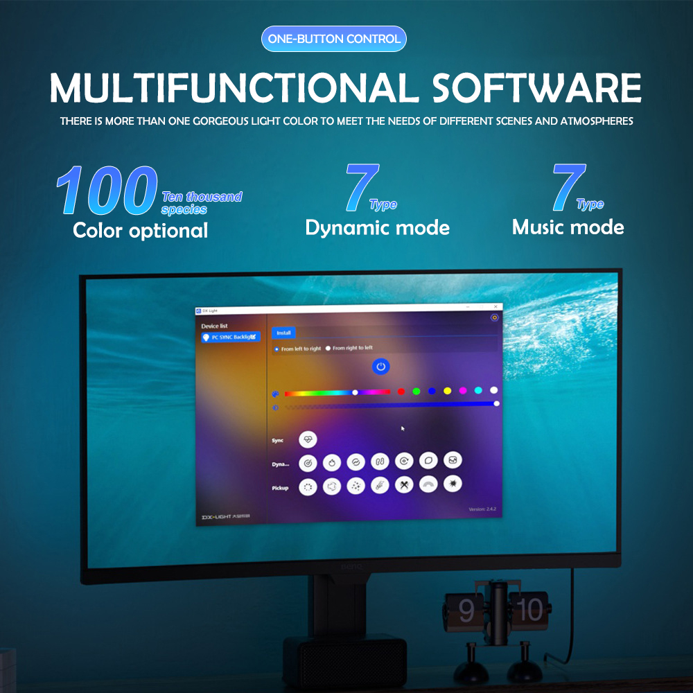 RGB Gaming ไฟ Strip Monitor จอ - Gaming Accessories Bedroom บทวิจารณ์และราคา