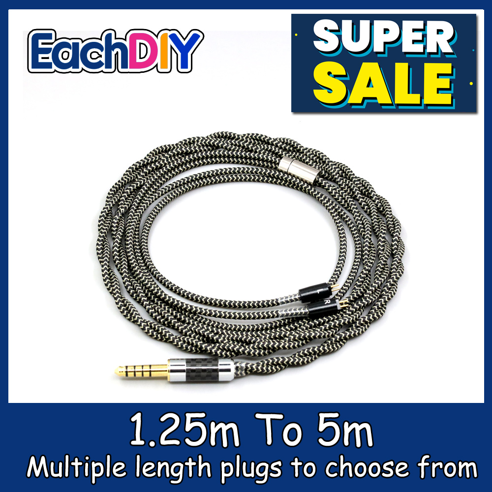 2 คอร์ 2.8 มม. ลิทซ์ OFC หูฟัง - Cable Sleeve Braided บทวิจารณ์และราคา